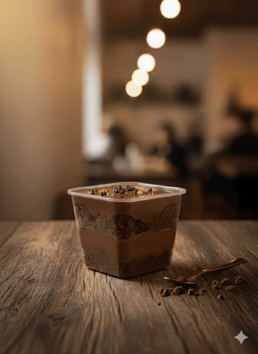 Bolo de Pote de Brigadeiro